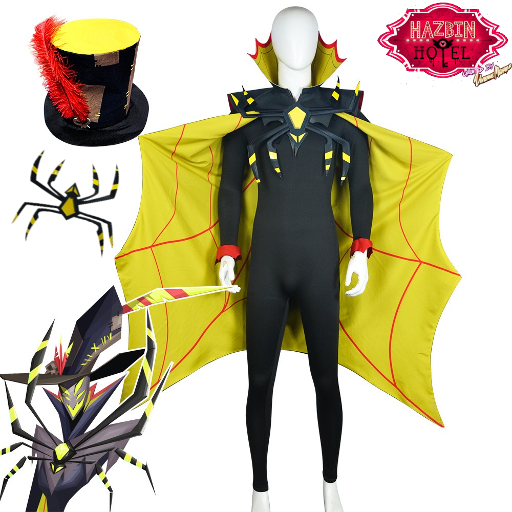 Men Accessories For Suit - Hazbin Hotel Cosplay Costume Sinner Lord