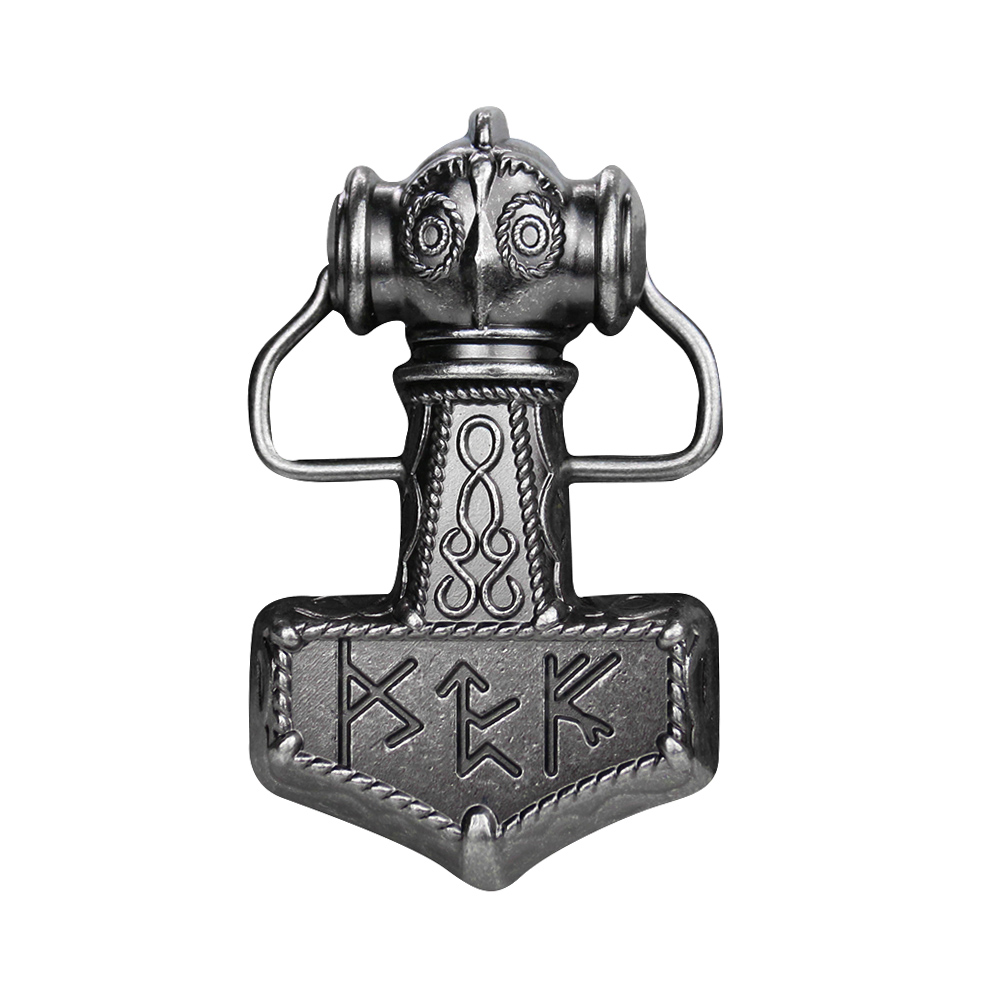 Western Odin Hammer Belt Buckl - Men'S Viking Accessories incelemesi ve fiyatı
