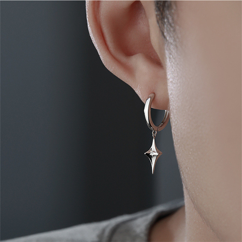 Classic Star Drop Earrings For - Men'S Accessories Drop Shipping incelemesi ve fiyatı