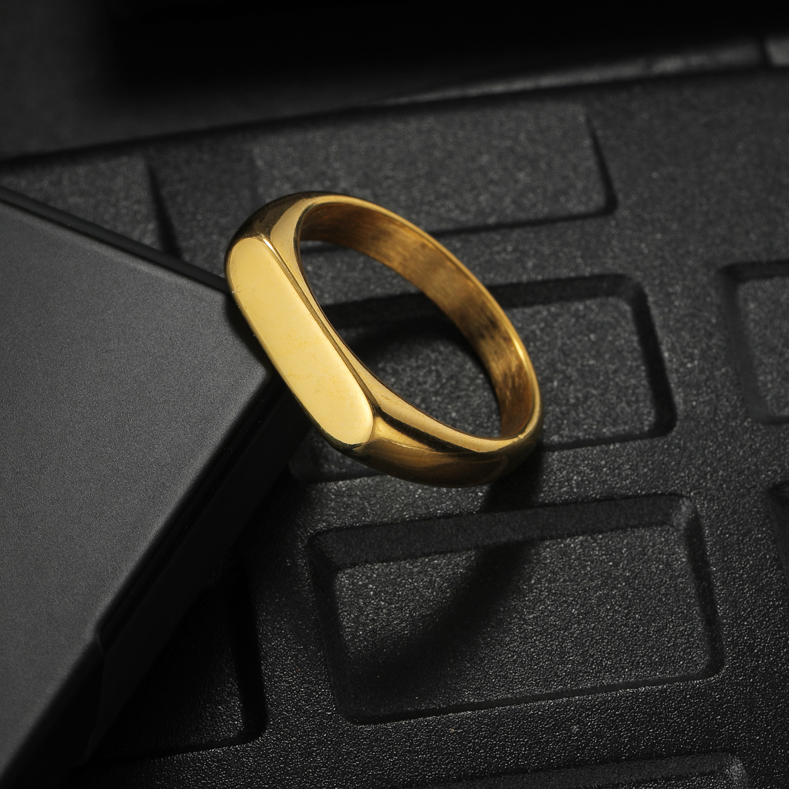 Customizable Stainless Steel S - Signet Ring Men incelemesi ve fiyatı