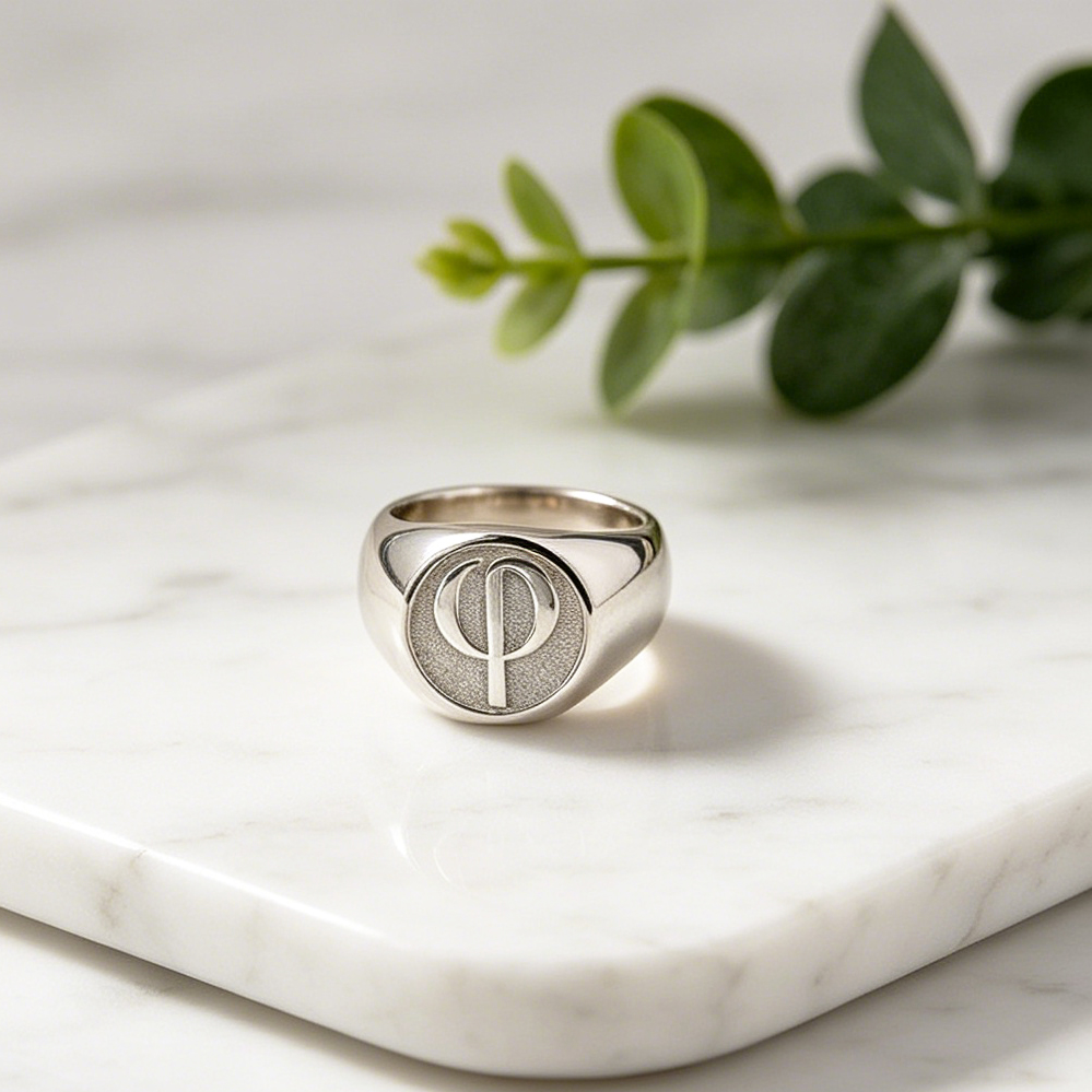 15mm Customized Signet Men Rin - Signet Ring Men incelemesi ve fiyatı