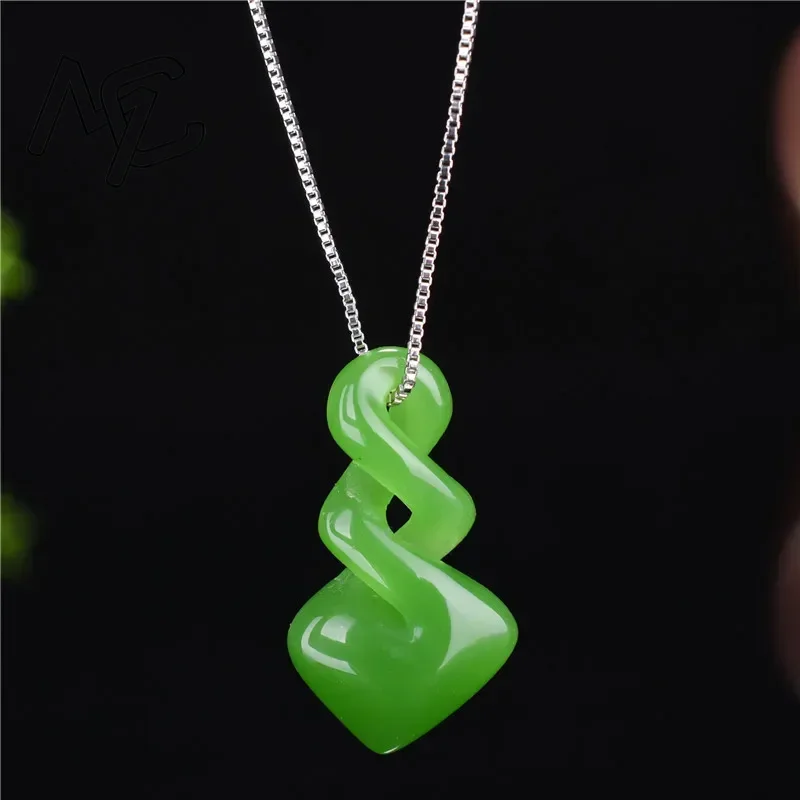 Natural Hetian Jade Green Colo - Men'S Accessories Drop Shipping incelemesi ve fiyatı