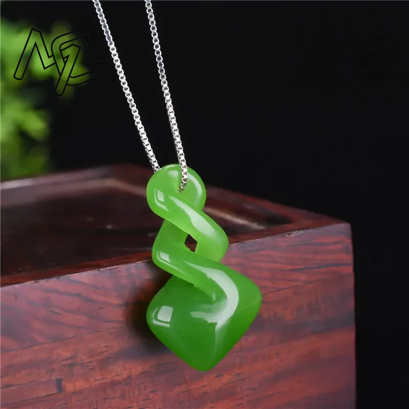 Natural Hetian Jade Green Colo - Men'S Accessories Drop Shipping incelemesi ve fiyatı