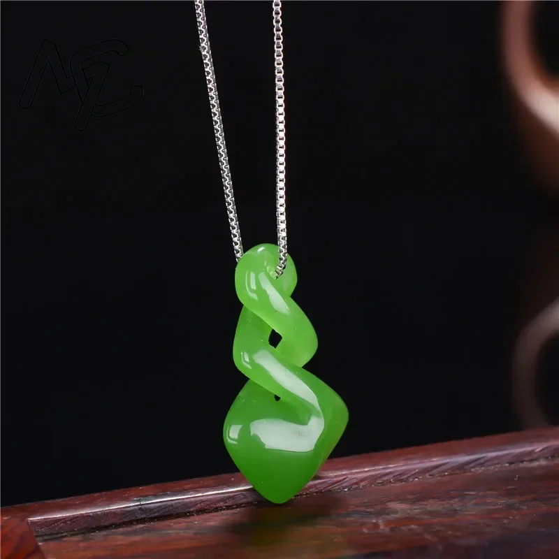 Natural Hetian Jade Green Colo - Men'S Accessories Drop Shipping incelemesi ve fiyatı