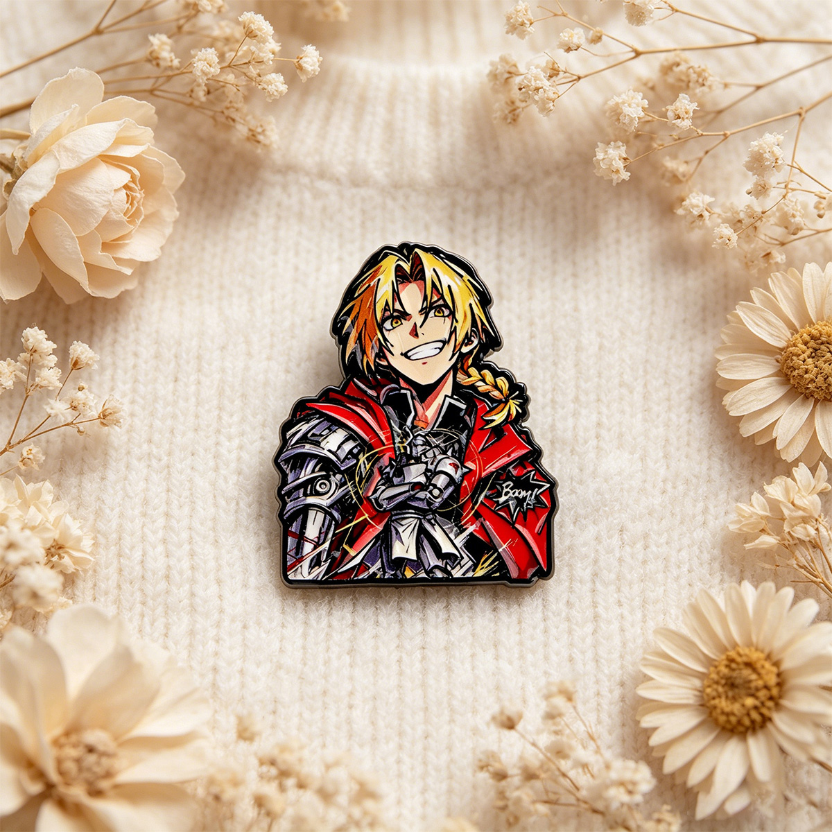 Cool Men Brooch Anime Enamel P - Men Accessories Collection incelemesi ve fiyatı