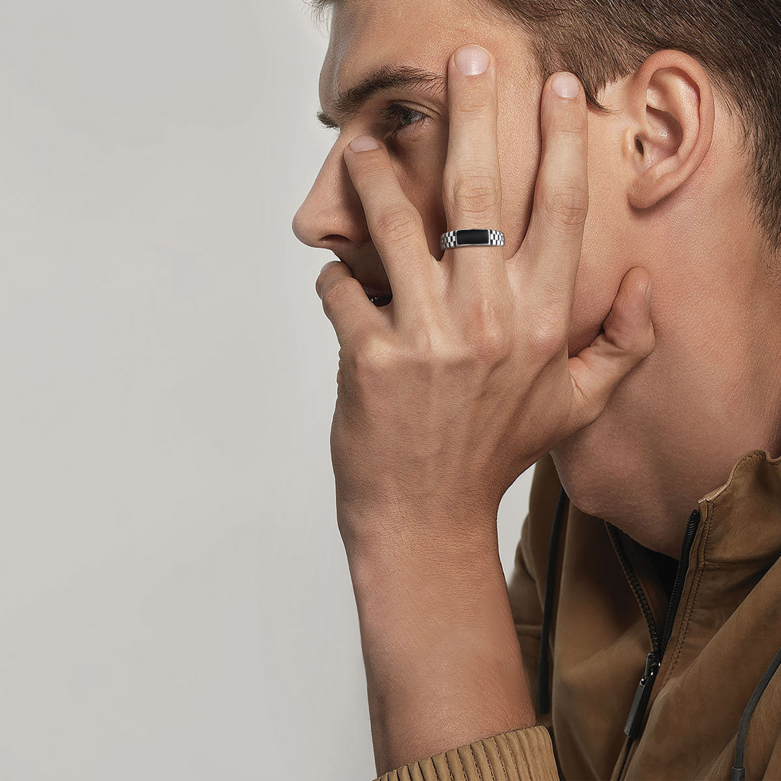 Vnox Mens Open Rings, Black En - Signet Ring Men incelemesi ve fiyatı