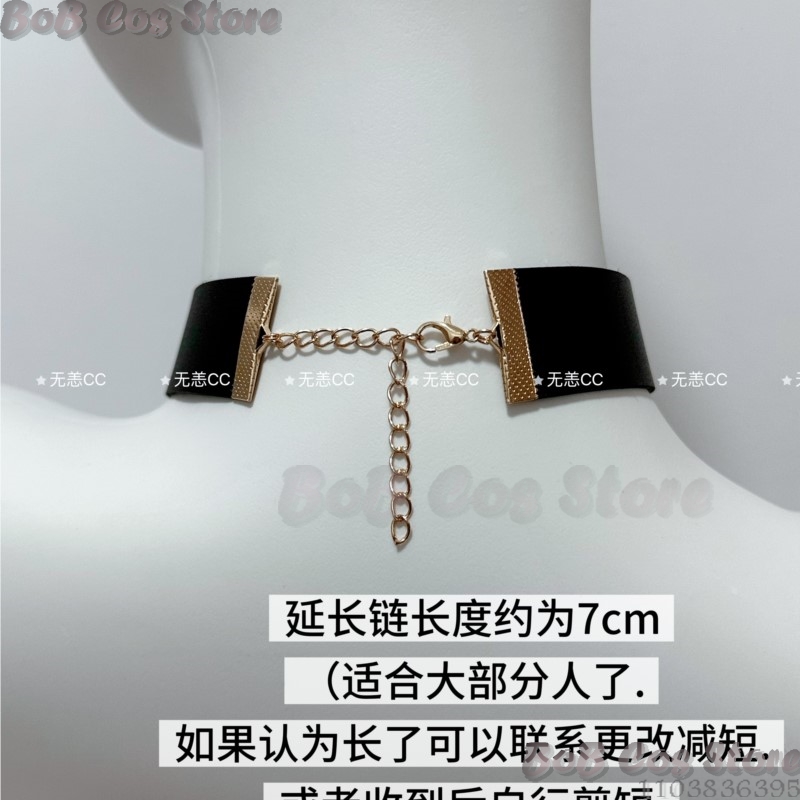 9S Choker Game Nie Cosplay Cos - Men Accessories For Suit incelemesi ve fiyatı