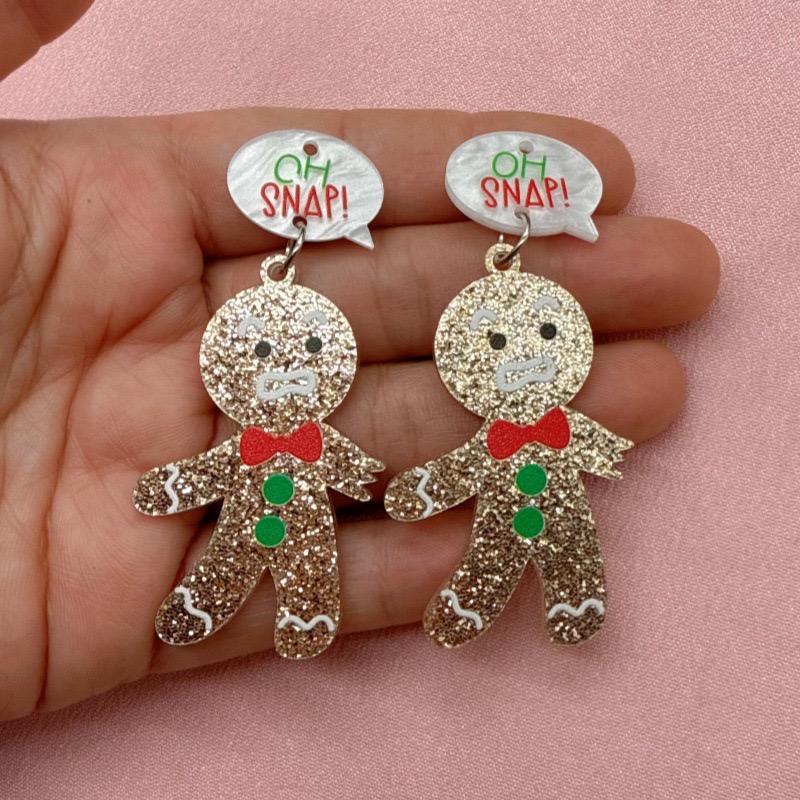 10pcs Cute Christmas Gingerbre - Men'S Accessories And Jewelry incelemesi ve fiyatı