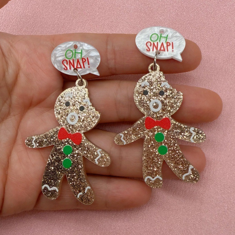 10pcs Cute Christmas Gingerbre - Men'S Accessories And Jewelry incelemesi ve fiyatı