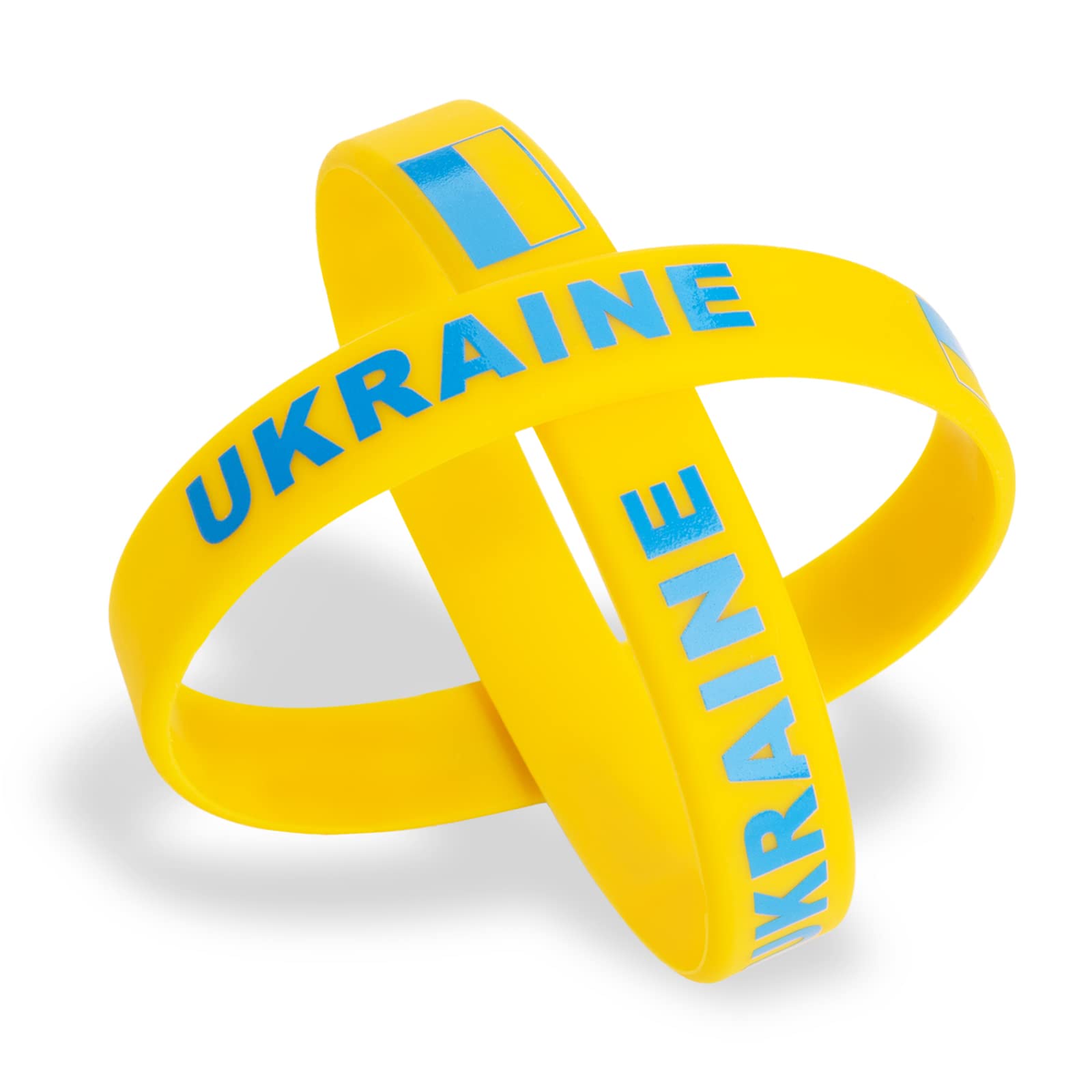 2pcs Ukraine Flag Bracelet Sil - Men'S Accessories Uk incelemesi ve fiyatı