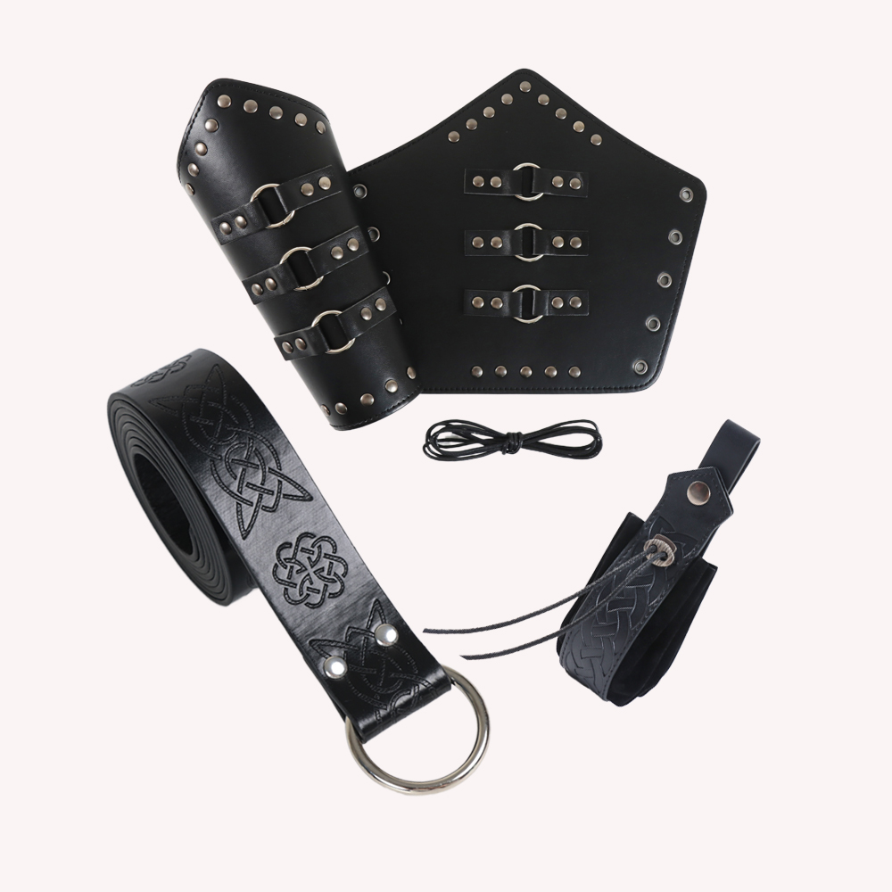 Men Arm Armor PU Leather Medie - Men'S Viking Accessories incelemesi ve fiyatı