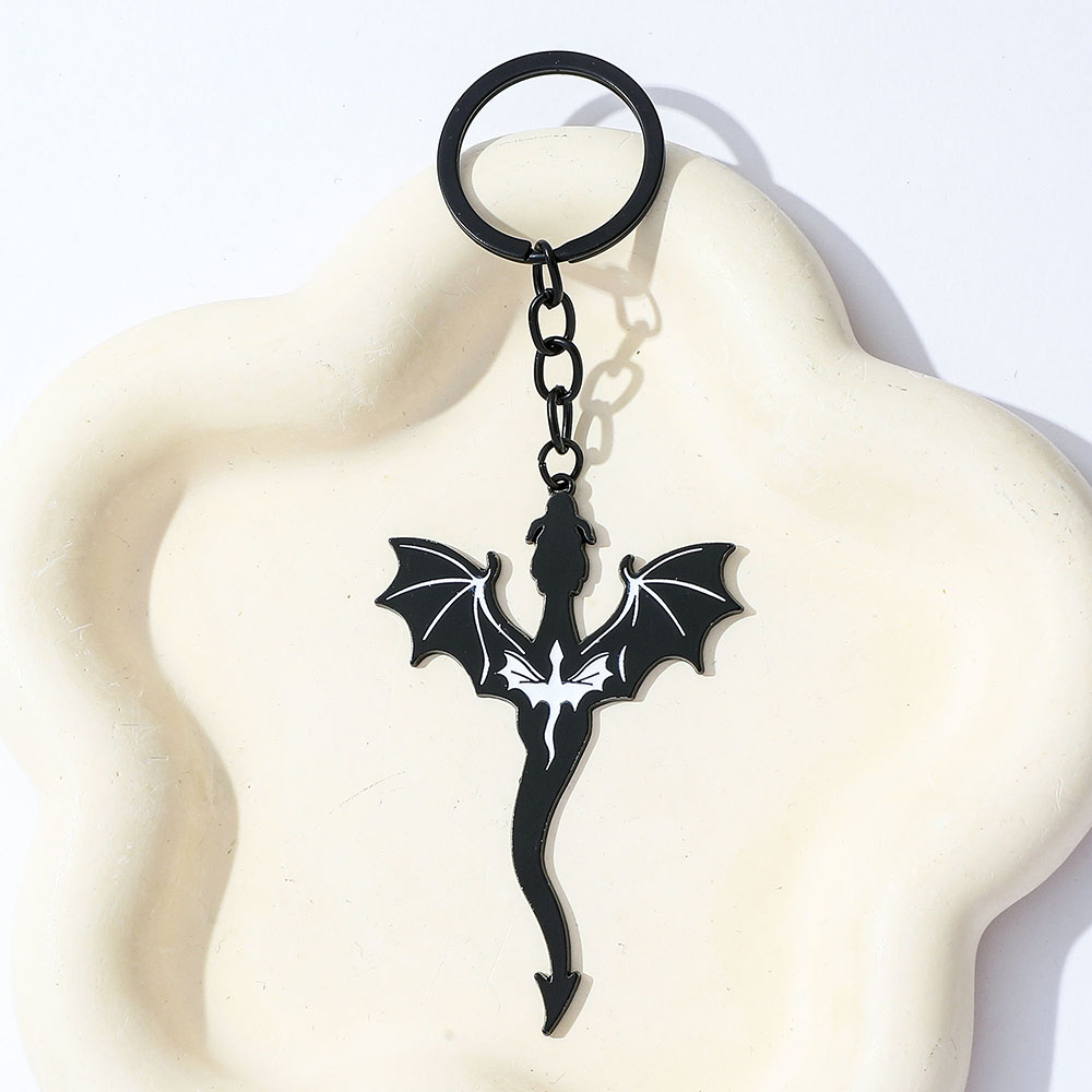 Fourth Wing Black Dragon Keych - Men'S Accessories And Jewelry incelemesi ve fiyatı