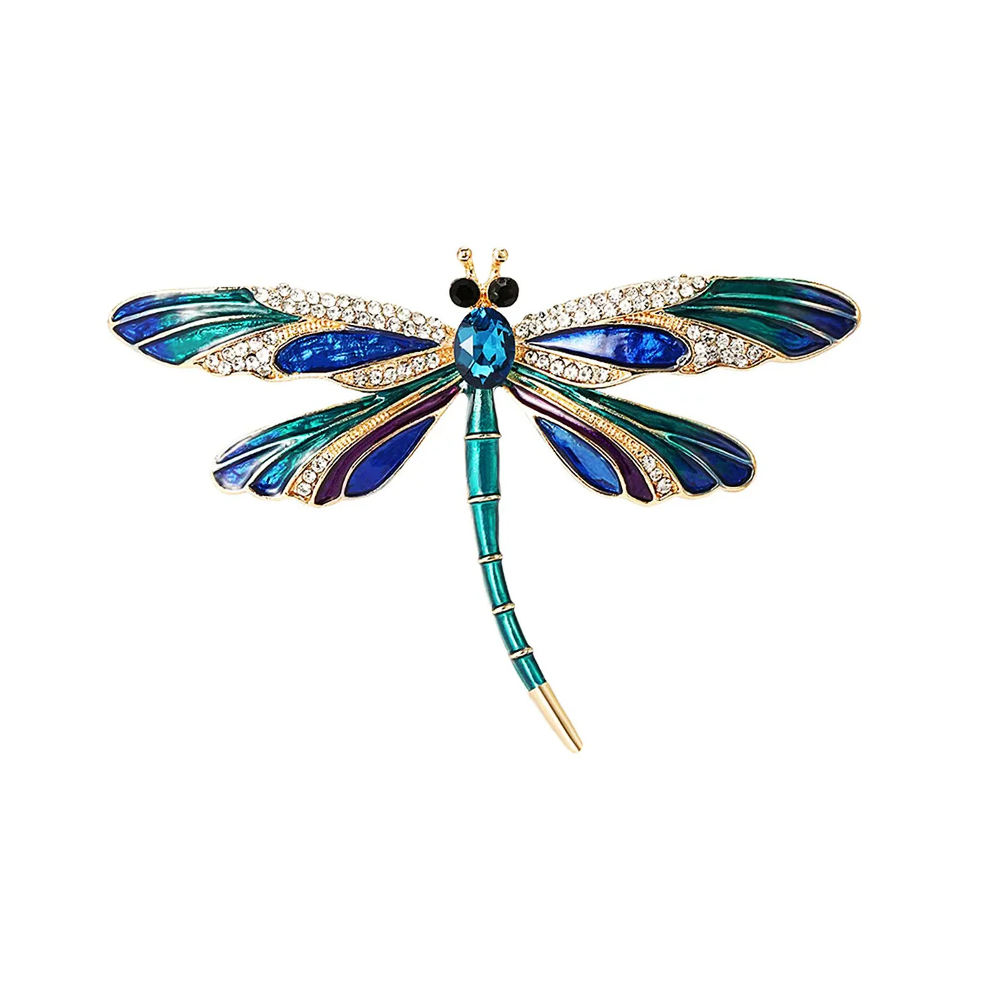 1Pc Trendy Dragonfly Brooches  - Men'S Accessories Trends 2025 incelemesi ve fiyatı