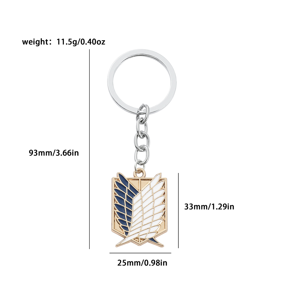 Anime Attack on Titan Enamel B - Men'S Accessories And Jewelry incelemesi ve fiyatı
