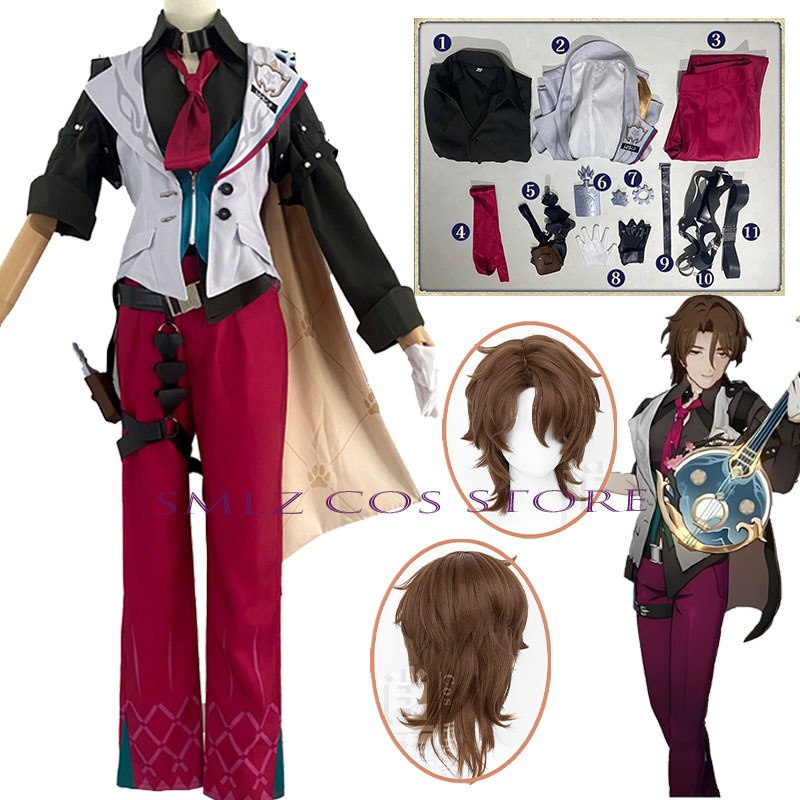 Gallagher Cosplay Honkai Star  - Men Accessories For Suit incelemesi ve fiyatı