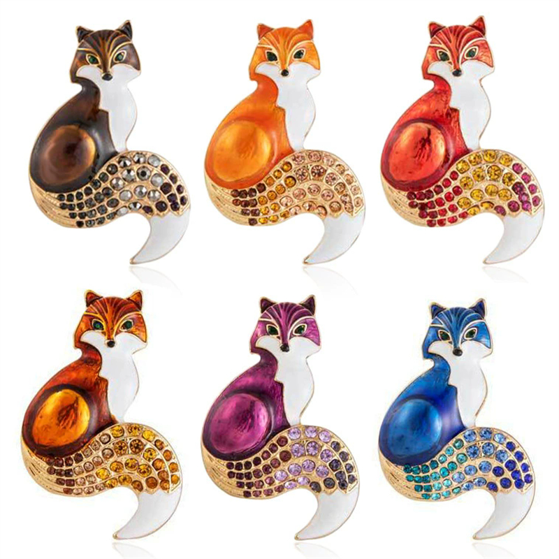 1Pc Retro Fox Brooch for Men W - Men'S Accessories Trends 2025 incelemesi ve fiyatı