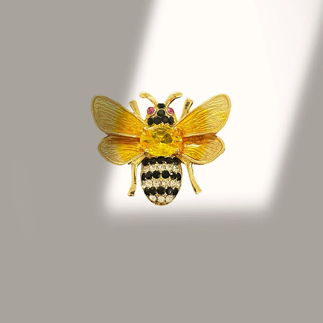 1Pc Trendy Little Bee Brooch f - Men'S Accessories Trends 2025 incelemesi ve fiyatı