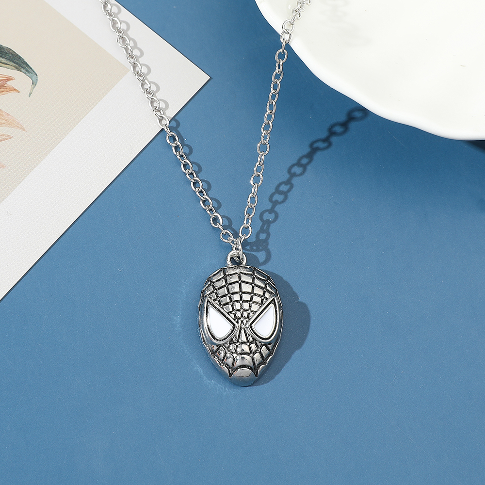 Superhero Spider Man Mask Pend - Men'S Accessories And Jewelry incelemesi ve fiyatı