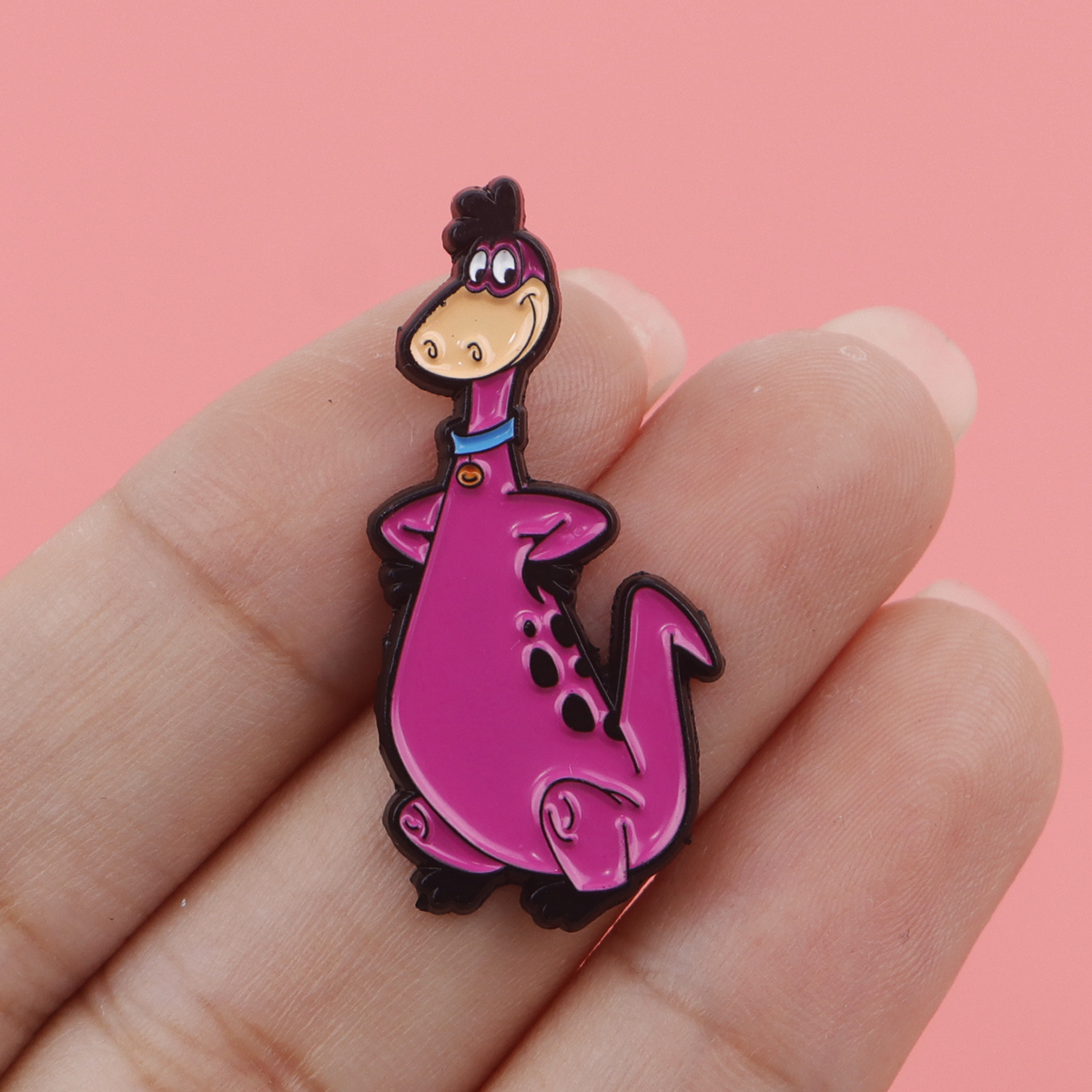 Cartoon Dinosaur Enamel Pin Ba - Men'S Accessories And Jewelry incelemesi ve fiyatı