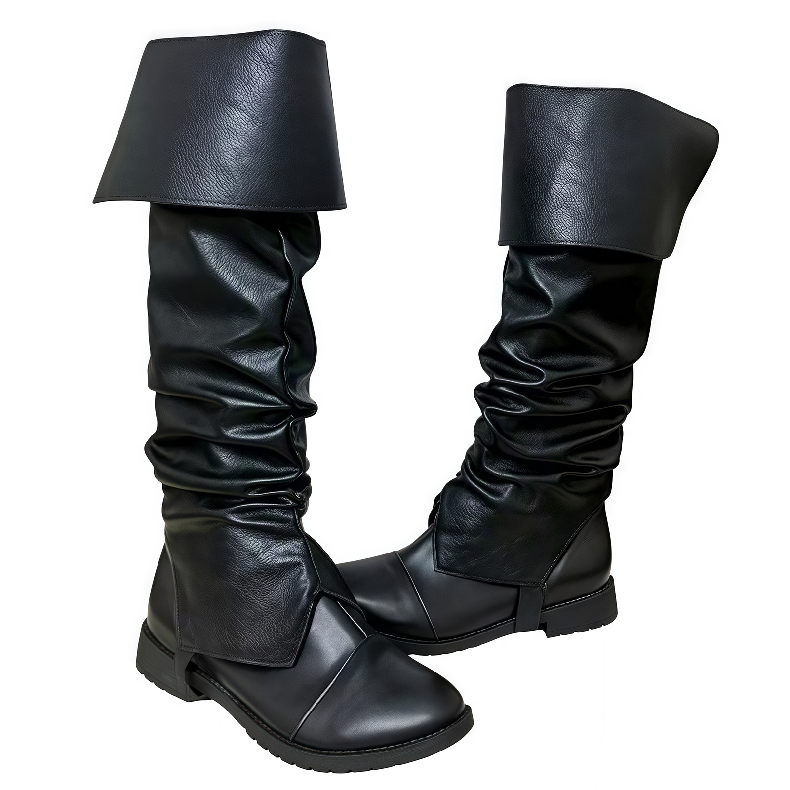 Medieval Pirate Boot Covers Ad - Men'S Viking Accessories incelemesi ve fiyatı