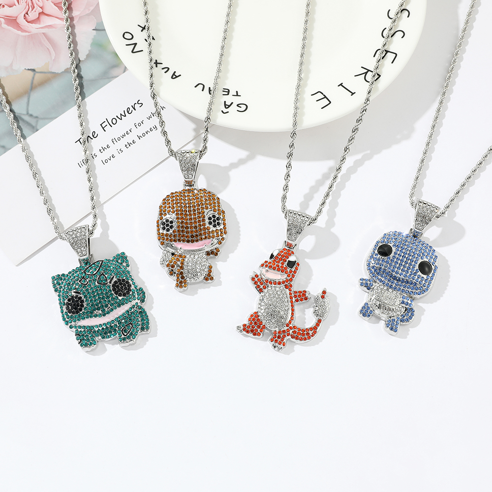 Diamond Studded Squirtle Neckl - Men'S Accessories And Jewelry incelemesi ve fiyatı