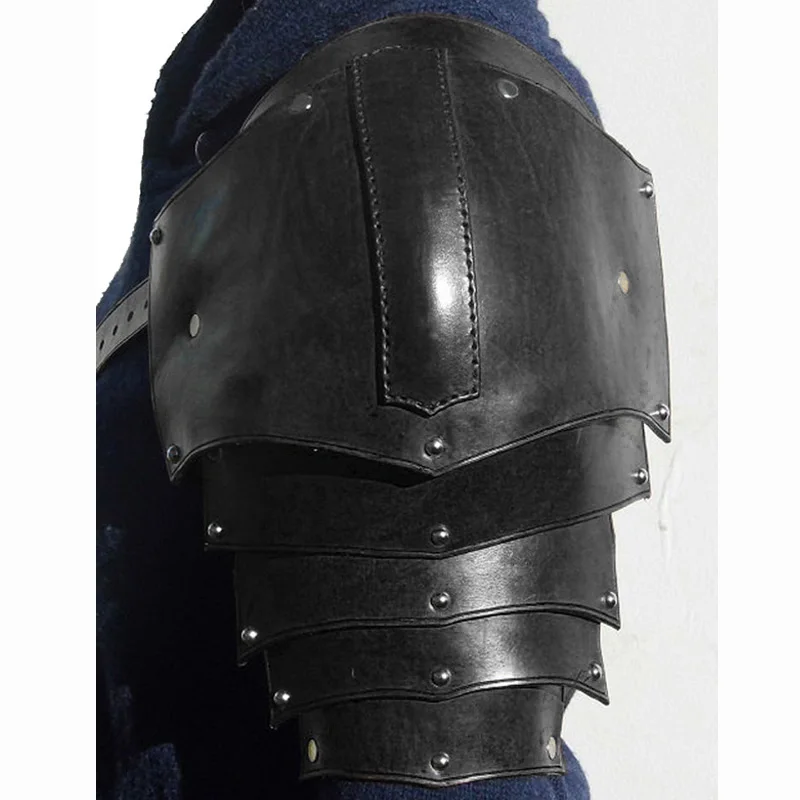 Medieval Leather Shoulder Armo - Men'S Viking Accessories incelemesi ve fiyatı