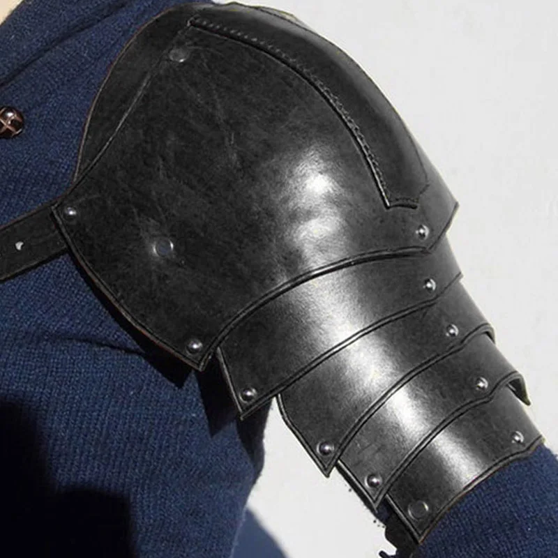 Medieval Leather Shoulder Armo - Men'S Viking Accessories incelemesi ve fiyatı