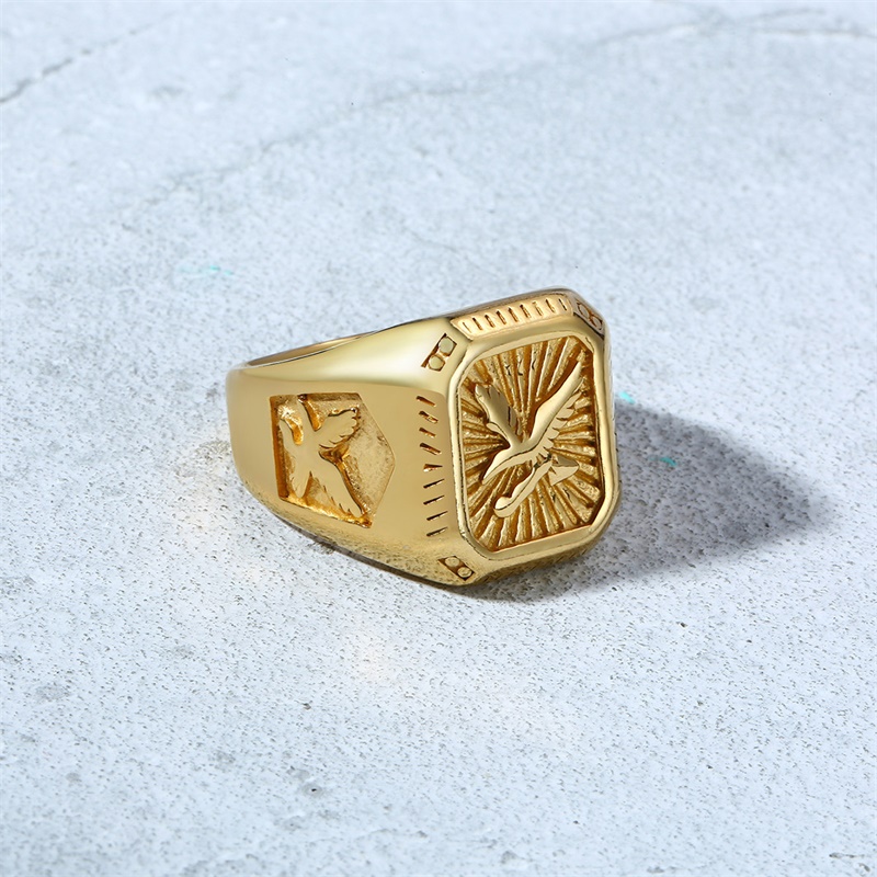 Bald Eagle Signet Ring For Men - Signet Ring Men incelemesi ve fiyatı