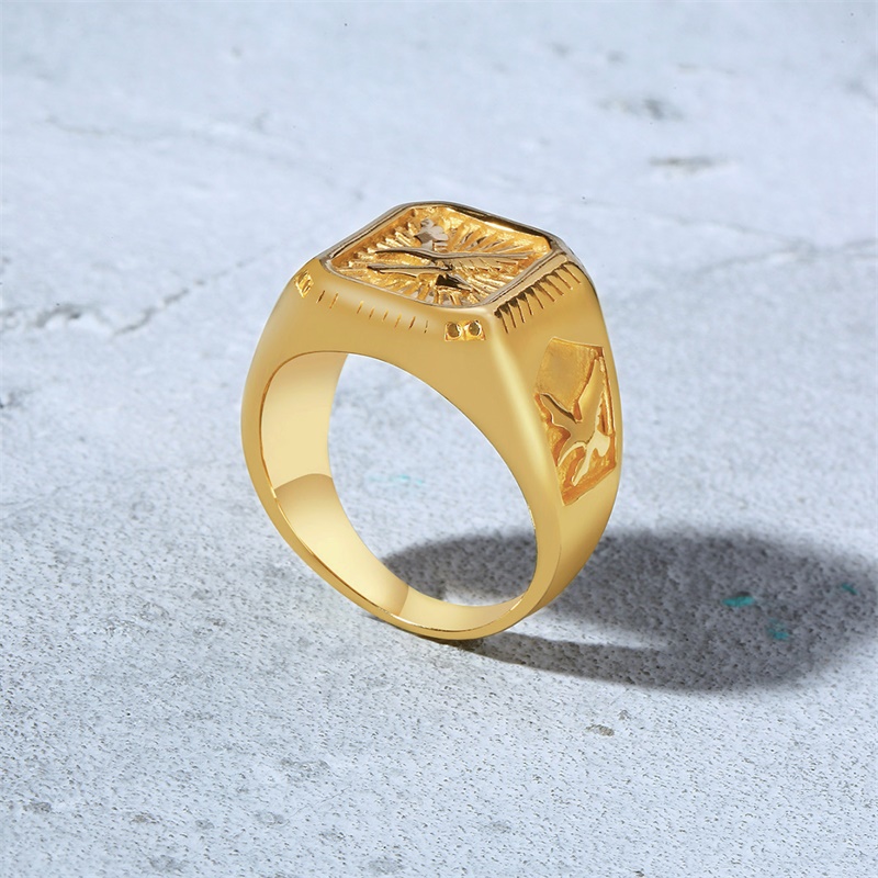 Bald Eagle Signet Ring For Men - Signet Ring Men incelemesi ve fiyatı