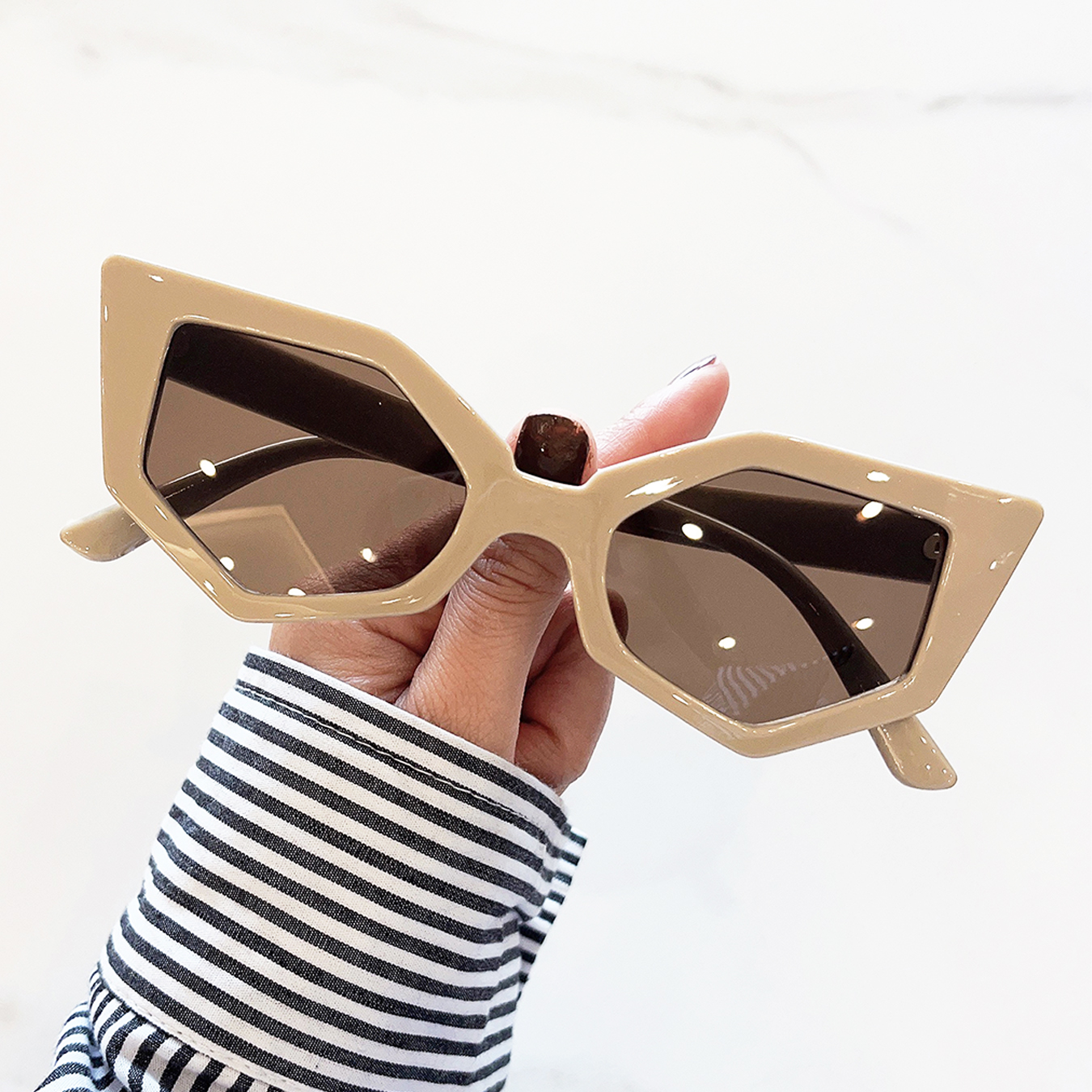 Fashion Geometric Cat Eye Fram - Men'S Accessories Trends 2025 incelemesi ve fiyatı