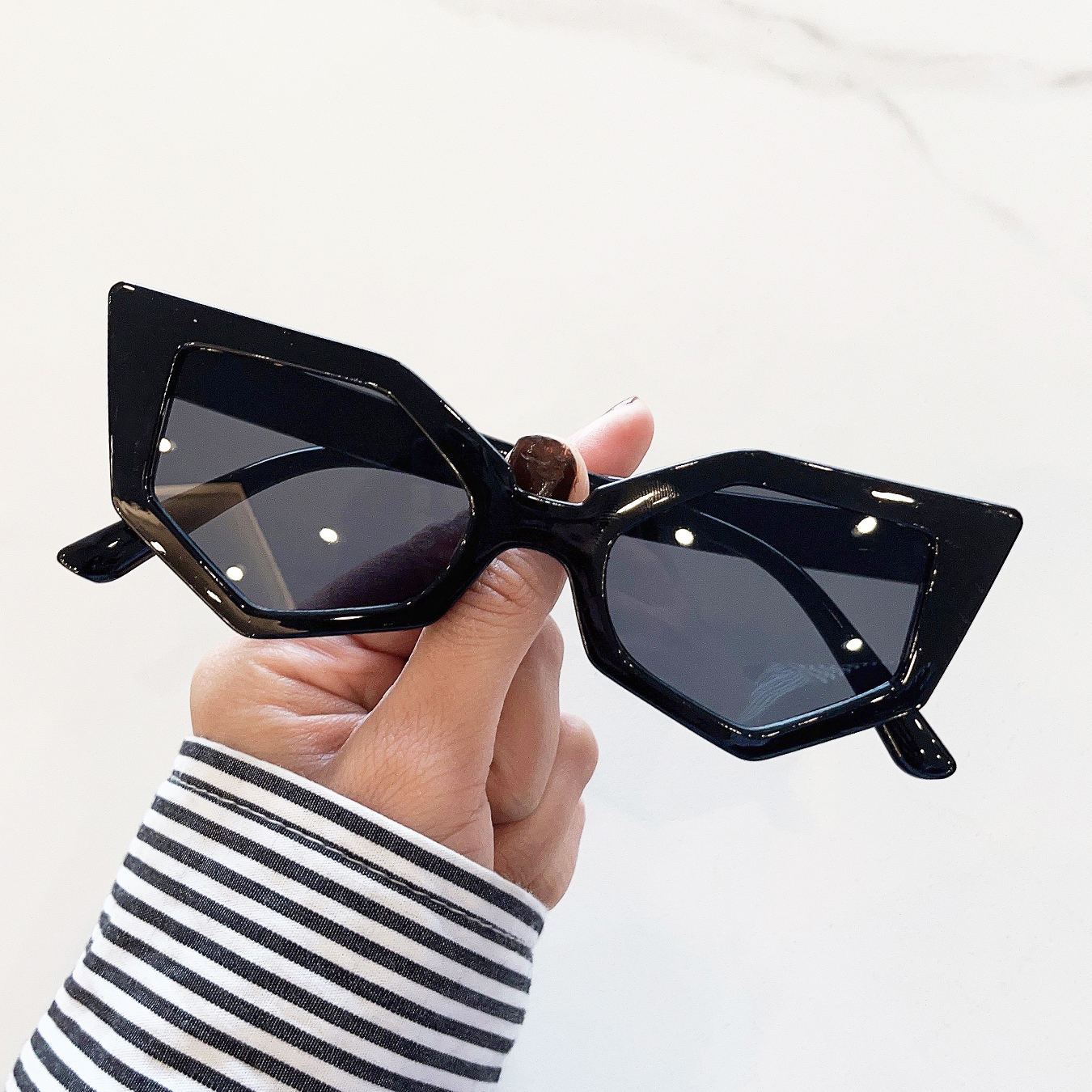 Fashion Geometric Cat Eye Fram - Men'S Accessories Trends 2025 incelemesi ve fiyatı