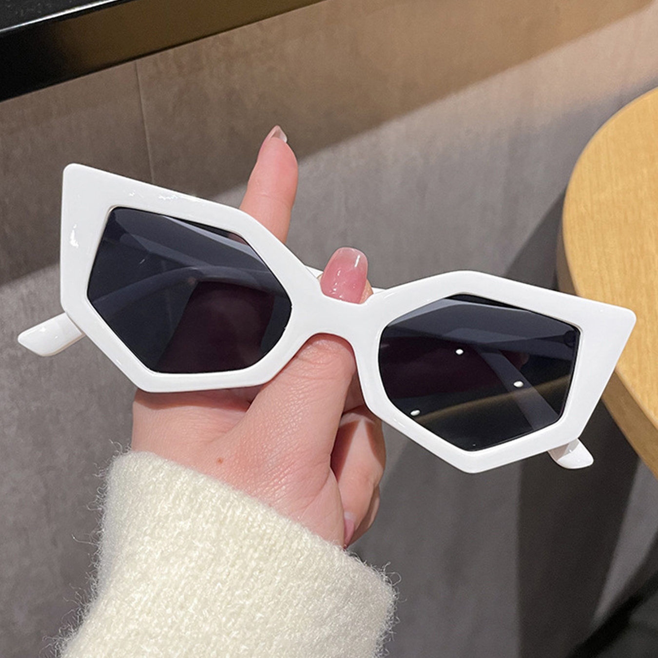 Fashion Geometric Cat Eye Fram - Men'S Accessories Trends 2025 incelemesi ve fiyatı