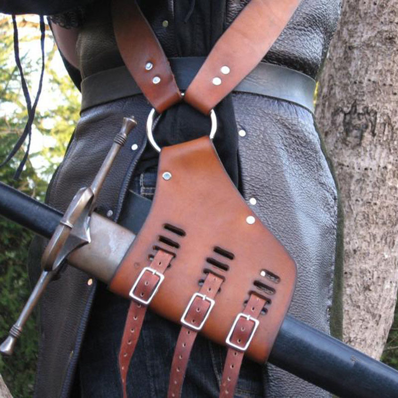 Medieval Shoulder Strap Sword  - Men'S Viking Accessories incelemesi ve fiyatı