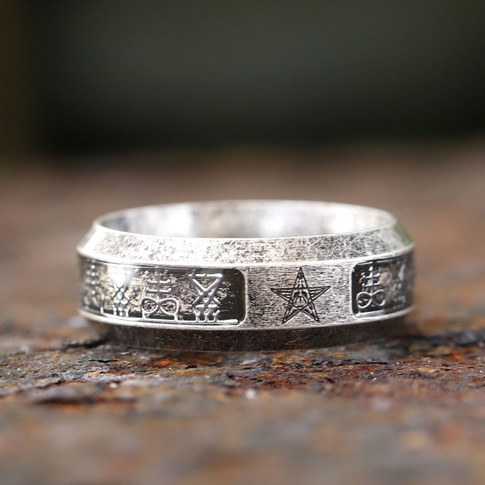 2024 New Vintage Ring Lucifer  - Signet Ring Men incelemesi ve fiyatı