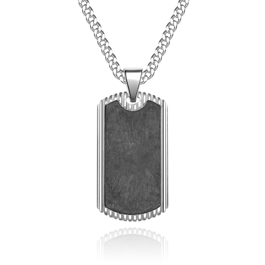 Carbon Fiber Pendant Stainless - Men Accessories List incelemesi ve fiyatı